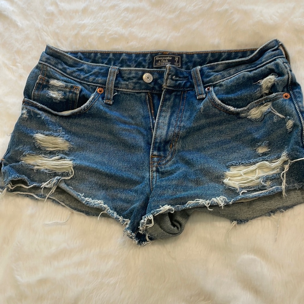 Abercrombie low rise shorts